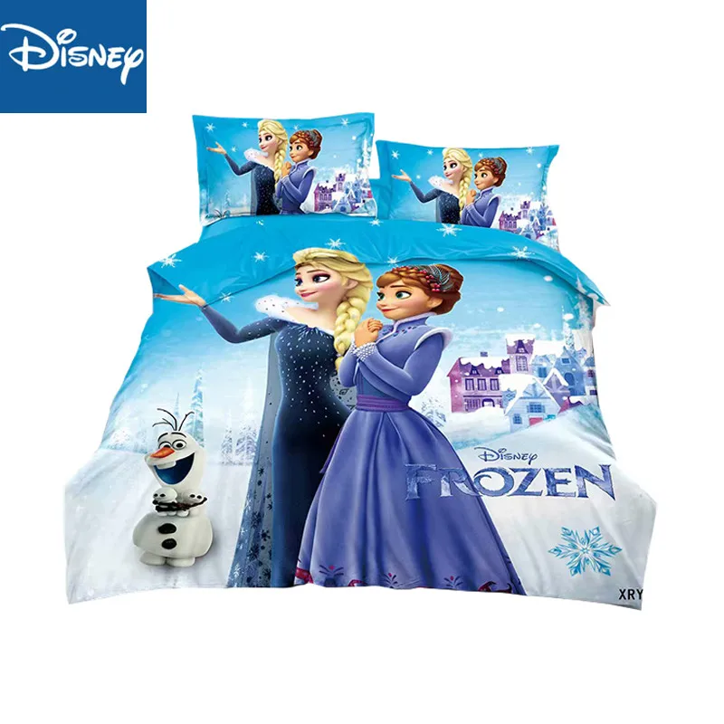 Disney Frozen набор постельного белья для девочек спальни пододеяльников простыня 3 шт.
