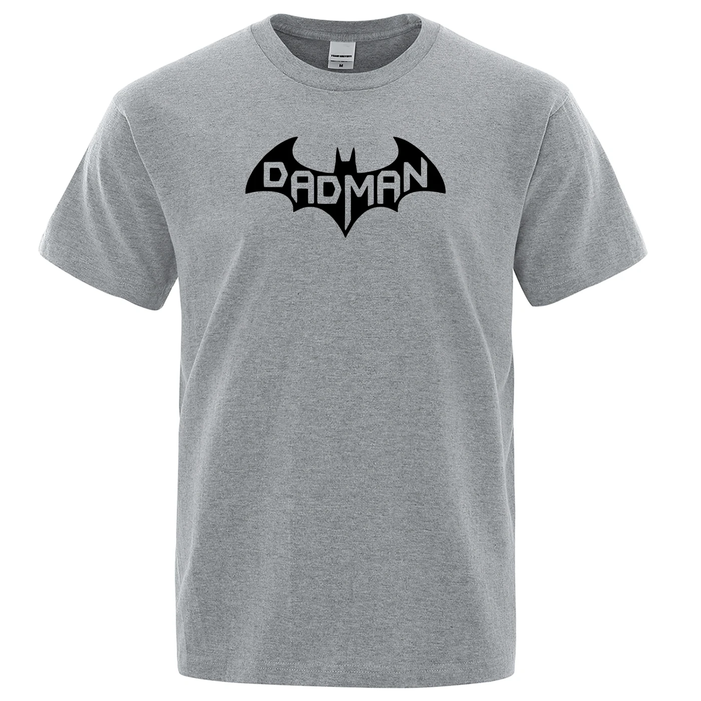 Men's Casual High Quality Cotton Funny Batman T-Shirt Short Sleeve Men's T-Shirt Cool T-Shirt Men t shirts Dadman Print Tops tee