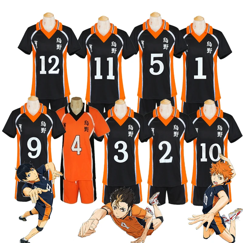Униформа для косплея Haikyuu спортивная одежда 9 стилей волейбола хинаты школьного