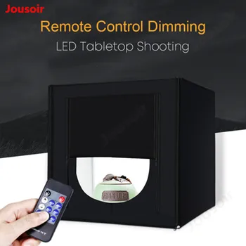 

LED Folding Photo Studio Softbox Lightbox 50 cm light Tent Photography Light Studio Shooting Tent Box Kit CD50 T07 RR1 A
