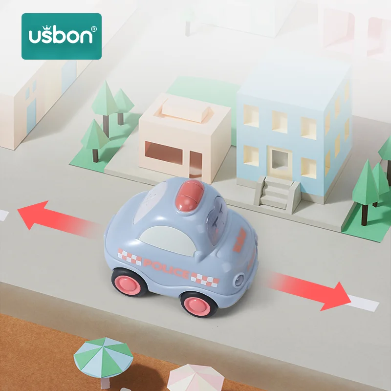 Usbon, 4 цвета, 1 набор, детская инерционная игрушка, автомобиль, самосвал, миксер, автокран, игрушки, веселая игрушка для детей, подарки для детей