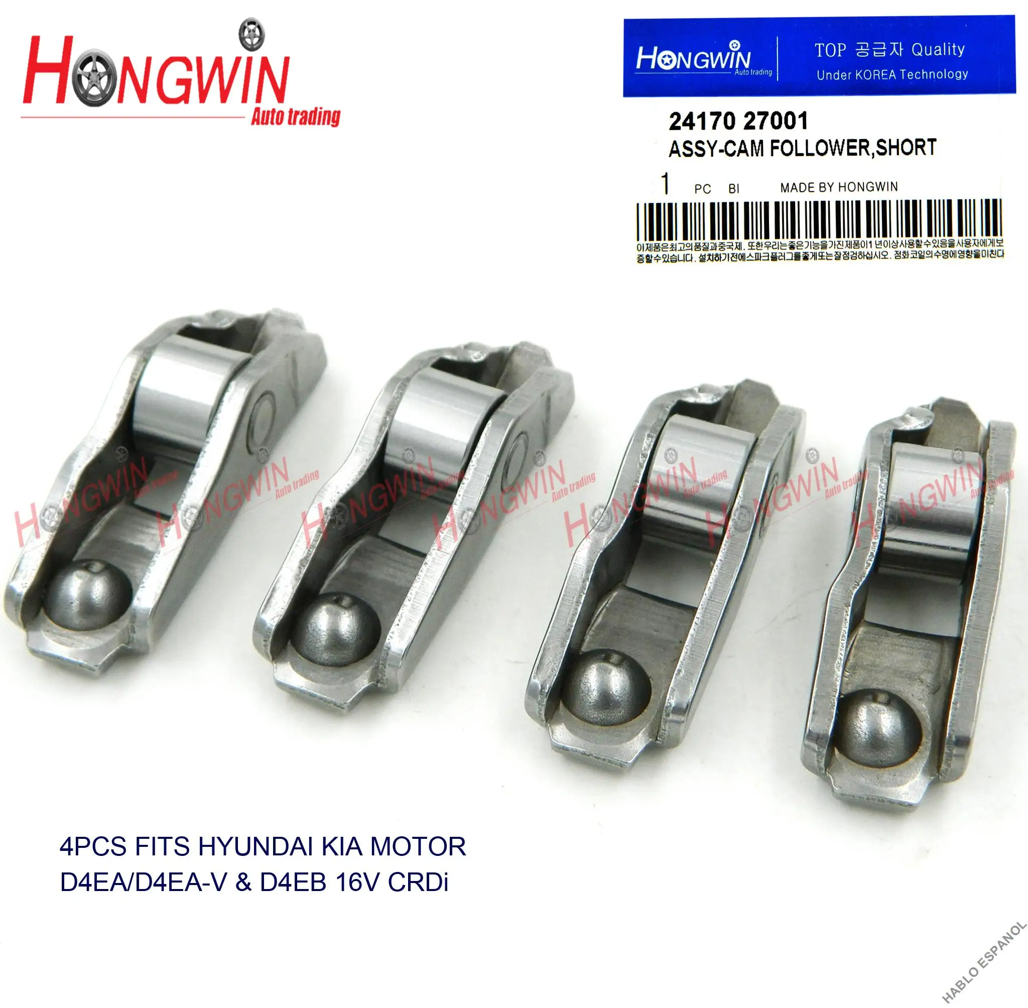 Genuine No.24170 27001 Rocker Arms Fits Hyundai Elantra Santa Fe Kia Sportage Ceed Carens 24170