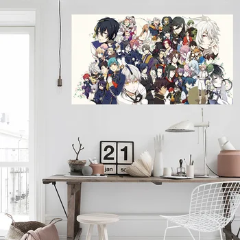 

[Self-Adhesive] 3D Touken Ranbu 623 Japan Anime Wall Stickers Mural Decal Wall Murals AJ WALLPAPER Belly