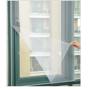 

Mosquito Screens DIY Anti-Mosquito Screens Mosquito Net Indoor Insect Fly Nets Net Curtains Home Protection Window Net With Velc