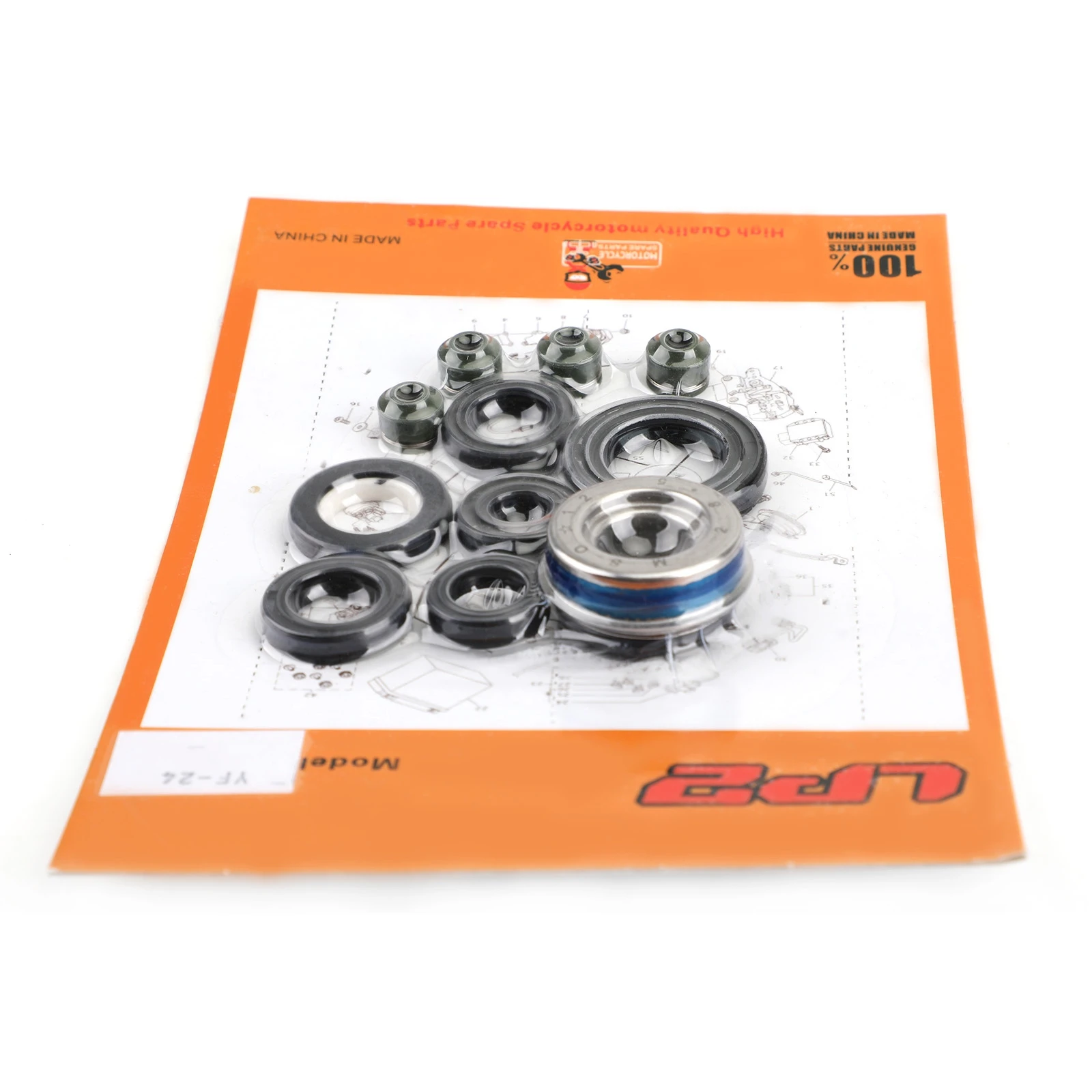 Artudatech Engine Oil Seal Kit Set 11pcs Seals for Honda XL125V XLV125 XL 125 XLV 125 Varadero VT125C VT 125C Shadow