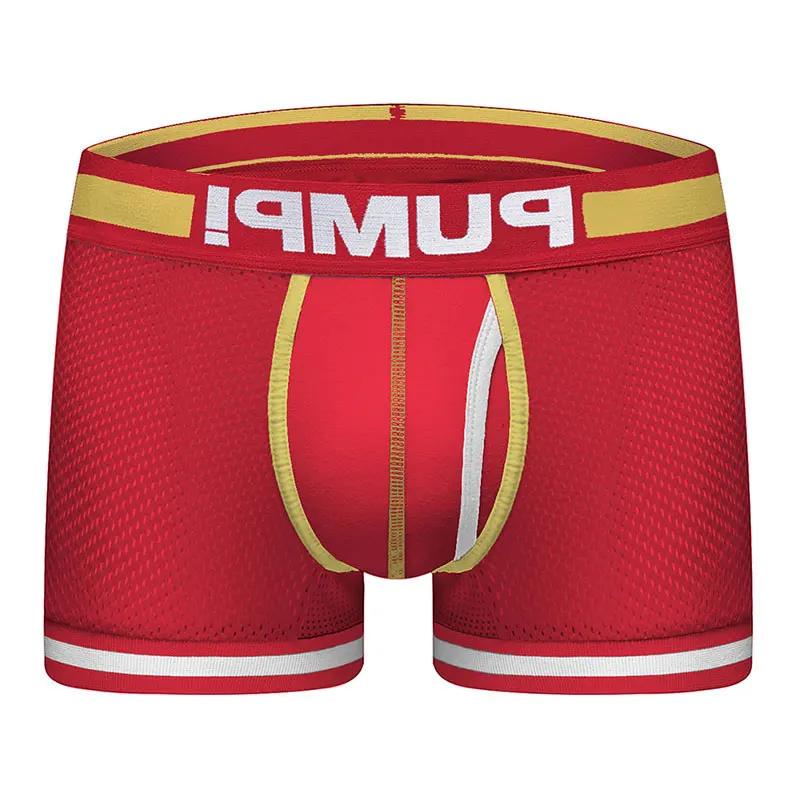 sports boxers Sexy Boxer Men Underwear Boxers Men Mesh Mens Underwear Boxers Shorts Sexy Men Cueca Male Panties Boxer Solid Cuecas best boxer briefs for men