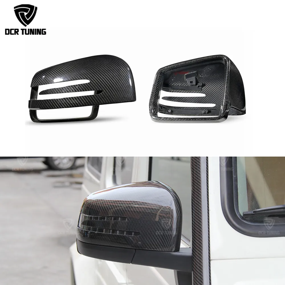 

Для Mercedes G Class Dry carbon крышка зеркала заднего вида Amg G55 G63 W463 GL GLE 43 63 M класс W166 X166 сухие карбоновые боковые колпачки