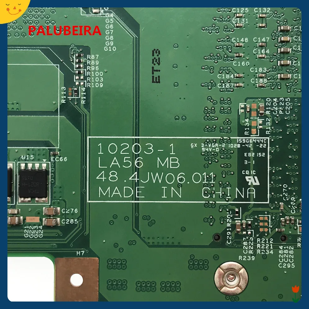 Для lenovo V560 loptop материнская плата 10203-1 LA56 MB 48.4JW06.011 DDR3 полностью протестированная Рабочая(не подходит для B560