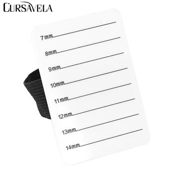 

Fake Eyelashes Individual Eyelash Extension Hand Plate Holder Lash Tray Strip Palette Hand Plate Grafting Stand