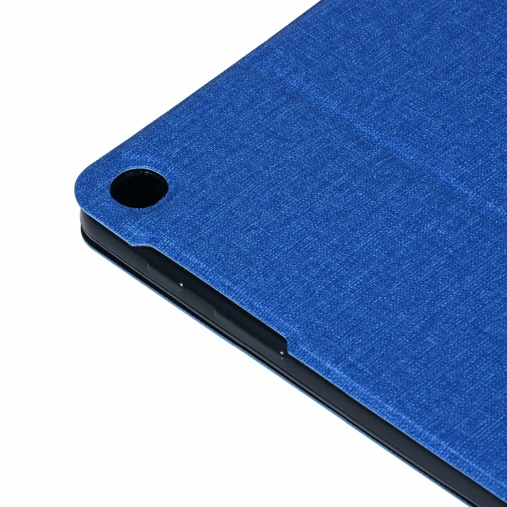 Ткацким рисунком стенд Искусственная кожа таблетки чехол для Samsung Galaxy Tab A T510 T515 10,1 дюймов принципиально защитный чехол накладка coque+ ручка