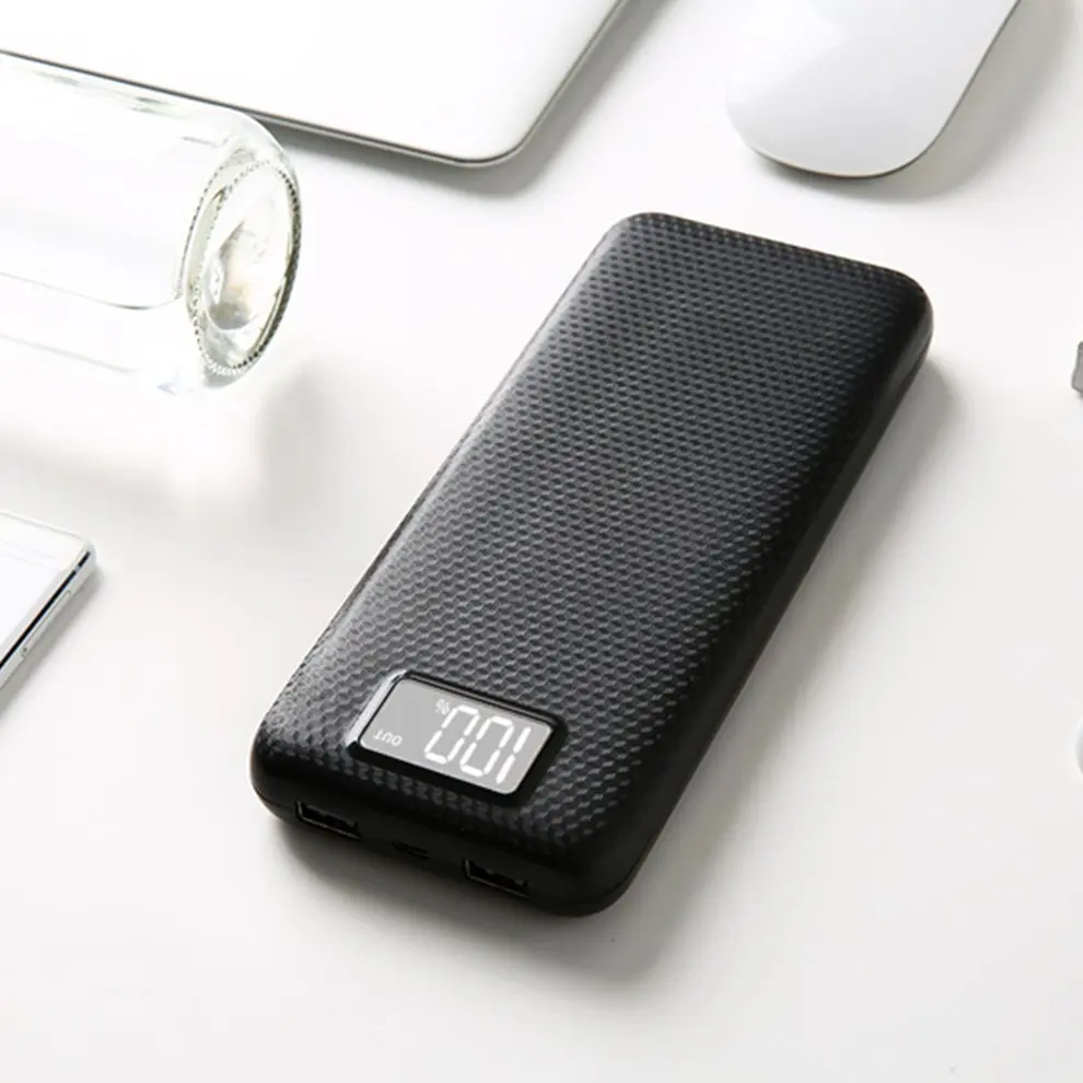 MY8 внешний аккумулятор корпус ЖК-дисплей цифровой дисплей двойной USB выход внешний аккумулятор зарядное устройство чехол DIY комплекты модуль 8 шт. 18650 Держатель батареи