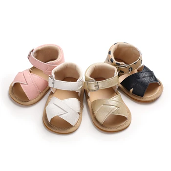 

summer Rubber sole leather baby sneaker infant first walker shoes toddler girl shoes newborn first walker leather baby shoe