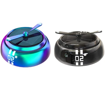 

Car Air Freshener Solar Energy Rotating Cologne Car Aromatherapy Diffuser Interior Decoration Accessories Essential Oil Diffuser
