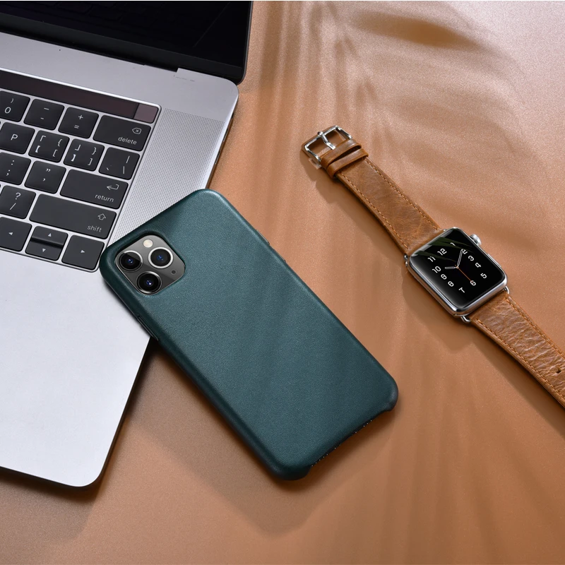 Icarer чехол из натуральной кожи для iPhone 11 11 Pro Роскошный деловой чехол ультра тонкий чехол для телефона для iPhone 11 Pro