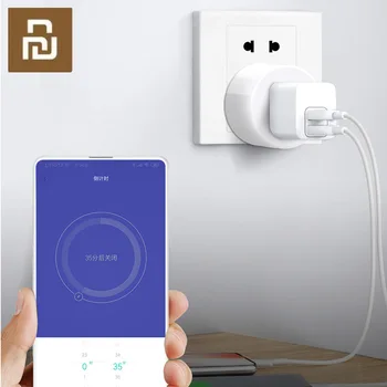 

Youpin Gosund Smart Socket CP1 White WIFI Version One-touch Version Emote Viewing Timing Work With Mijia app