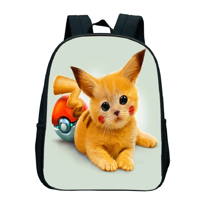 3 Покемон Мини Книга Mochilas Gengar Mewtwo Дети сумка для начальной школы кавайный Пикачу красивый узор детский сад рюкзак - Цвет: 3