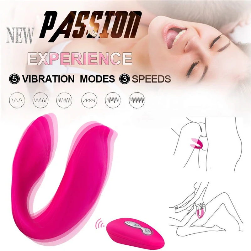 Female Wireless Remote Powerful Double Vibrator  Panties Butterfly Vibrator Clitoris Vibrator Vibro G Spot Sex Toys X329