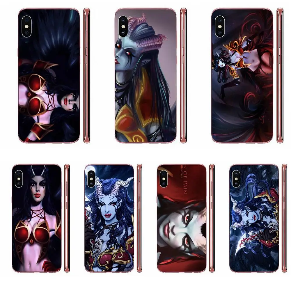 Akasha Queen Of Pain Dota 2 для Samsung Galaxy A10 A20 A20E A3 A40 A5 A50 A7 J1 J3 J4 J5 J6 J7 2016 2017 мягкая новая мода 2018 |