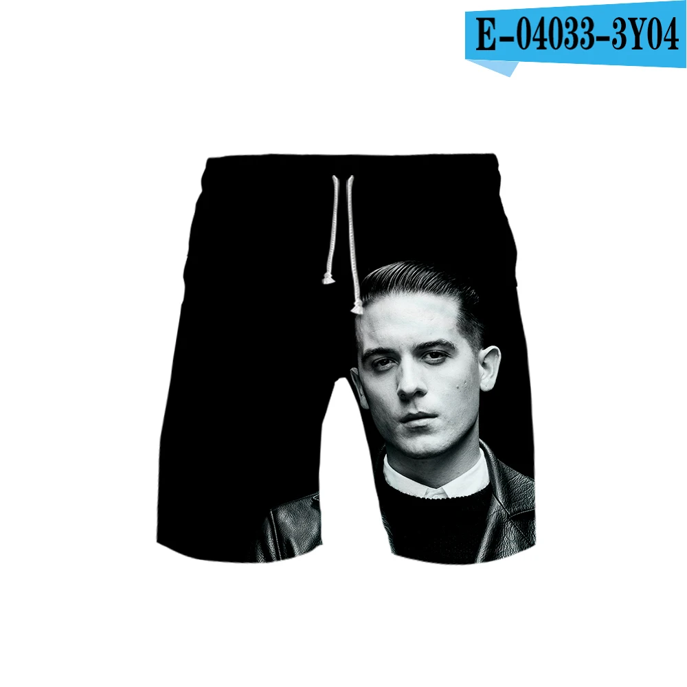 Американский раппер G-Eazy Джералд Эрл гиллум молодой Джералд 3d принт летние мужские модные трендовые шорты популярные повседневные летние шорты - Цвет: 3Y04