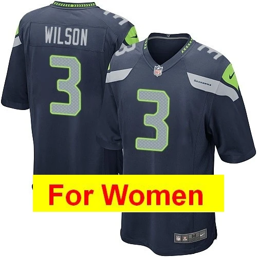 Белый Женские футболки Seattle Shaquem Griffin Russell Wilson Bobby Wagner Doug Baldwin - Цвет: Белый