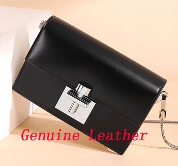 

Genuine Leather Women Bag 2020 New luxury Handbags Ladies Fashion Shoulder Bag Crossbody Bags B1770