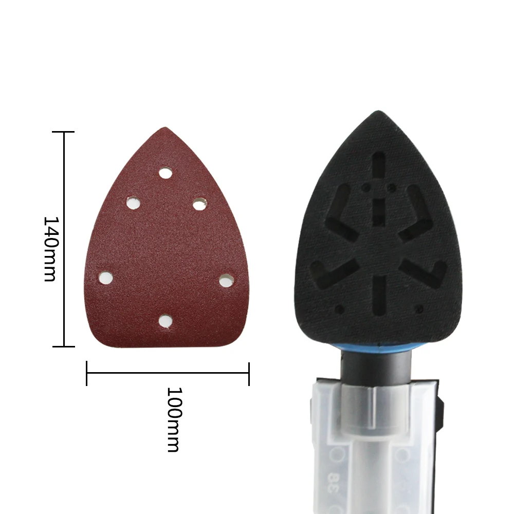 Goedkoop TASP 130W Elektrische Muis Sander Detail Schuren Machine Houtbewerking Gereedschap voor Hout met Dust Collection Box   15 Schuurpapier