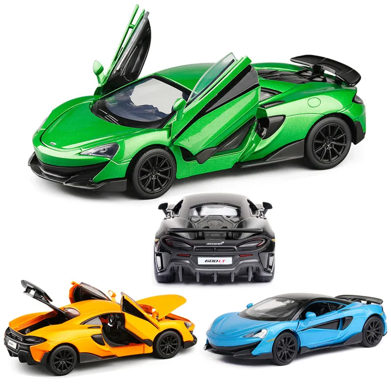 1:32 McLaren 600lt P1 650s модель автомобиля из литого сплава с откидной крышкой 4 двери