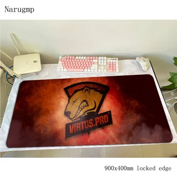 

virtus pro mouse pad gamer 90x40cm gaming mousepad High quality notbook desk mat HD print padmouse games pc gamer mats gamepad