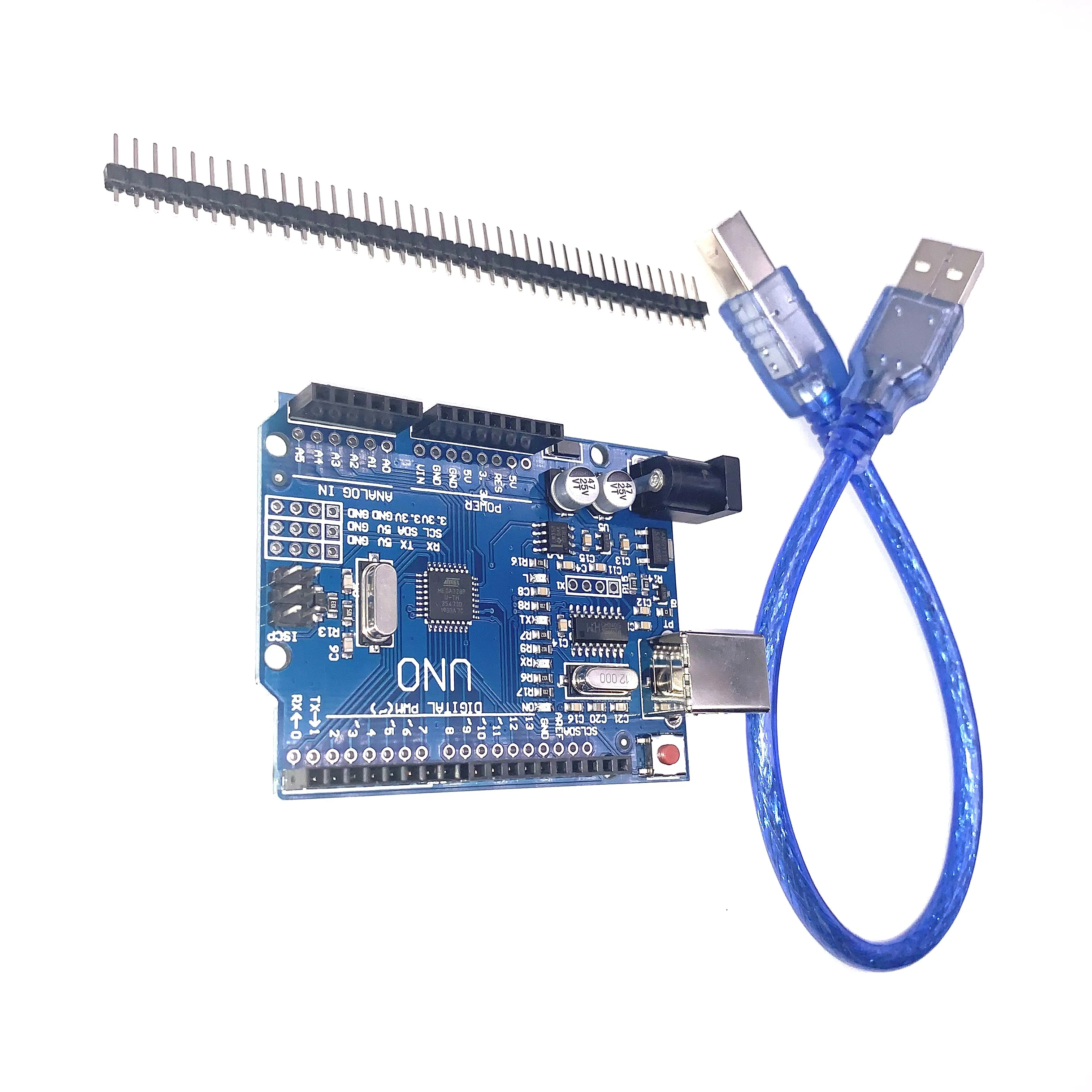 Плата оригинального разработки Atmega328p с кабелем Aurdino Ch340g Smd Подлинная Италия для Uno