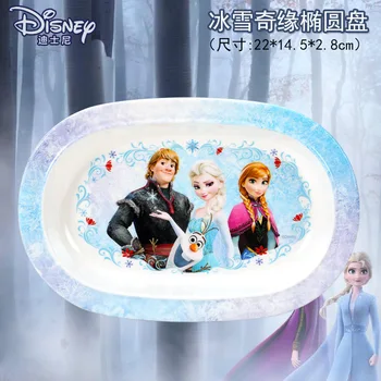 

Frozen Disney Children's Tableware Baby Spoon Melamine Dinnerware Kitchen Supplies Random One
