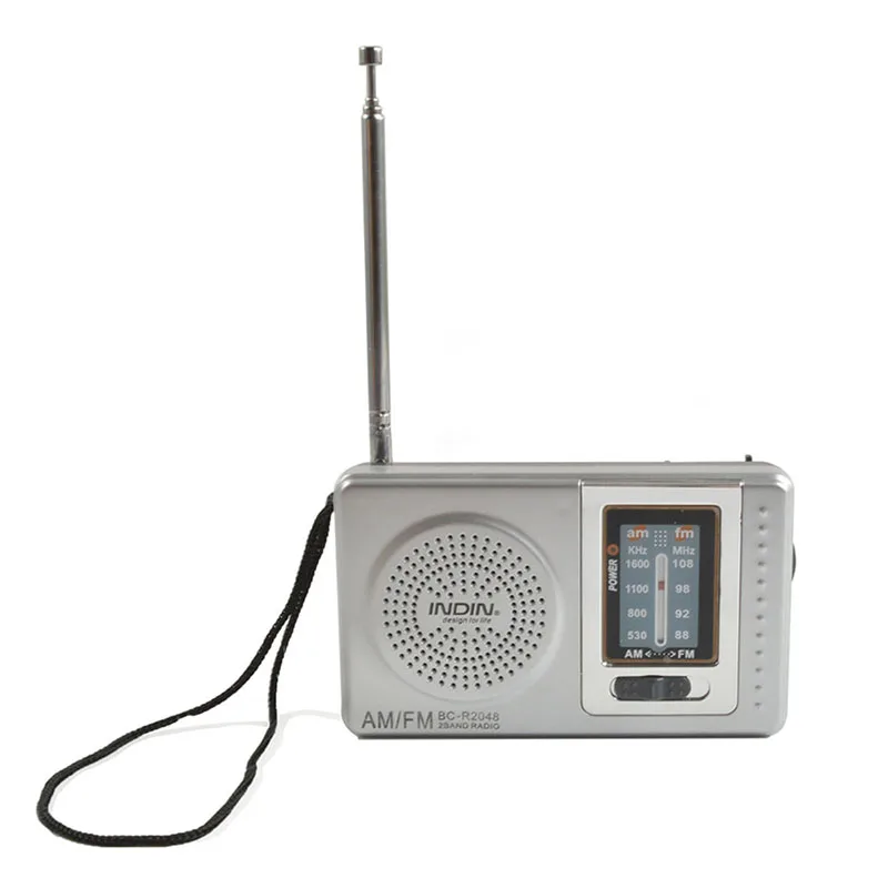 Новая Мини Портативная карманная телескопическая антенна AM/FM радио приемник с