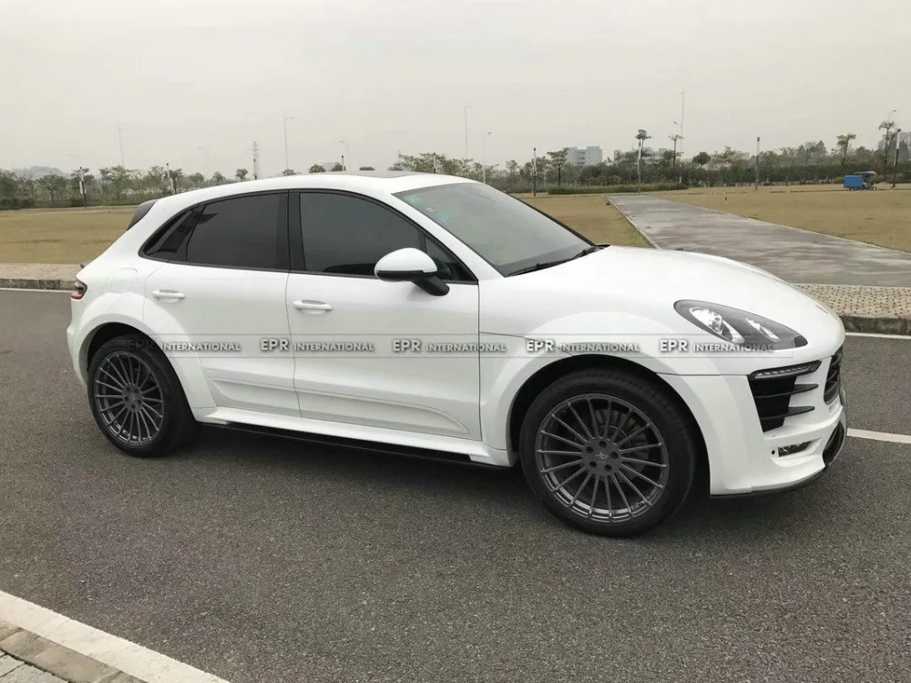 Автомобильный Стайлинг для Porsche Macan Carbon со стекловолокном PD Style комплект с широким