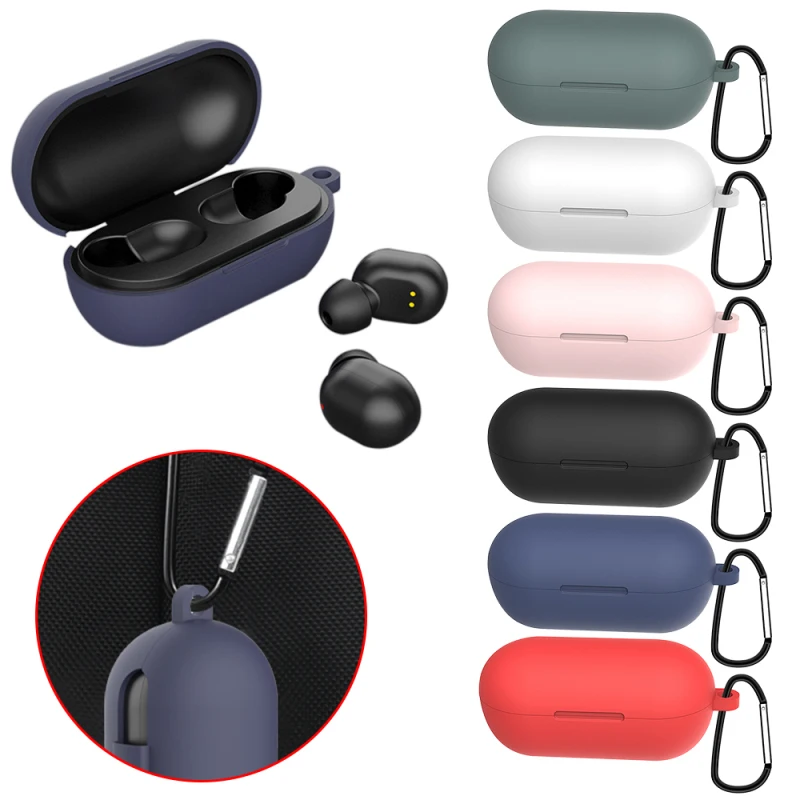 Силиконовый защитный чехол для Haylou GT1 Plus беспроводной TWS Bluetooth гарнитура Модный