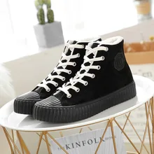 Зимние сапоги г. Новые сапоги до середины икры женские зимние сапоги из хлопка Женская Теплая обувь на меху зимние женские сапоги J3-04 на шнуровке