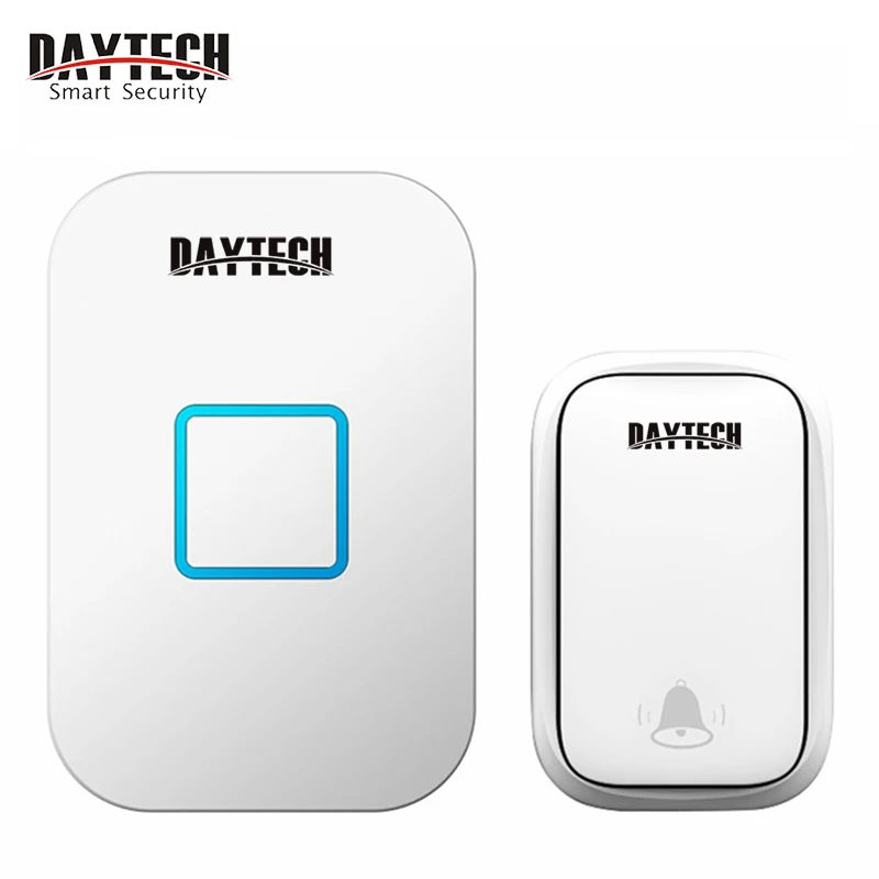 

DAYTECH 60 Songs Wireless Remote Control 150M Range Waterproof Intelligent Doorbell.