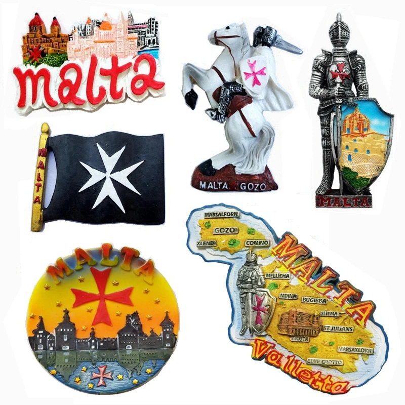 Fridge Malta Souvenirs Stickers Hot Sale 3d