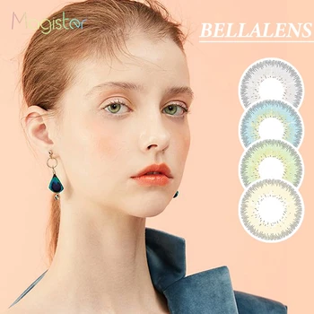 

BELLALENS Series Colored Contact Lenses Annually Color Contact Lens Eyes Decoration Colored Contacts 14.2mm Beautiful Pupil