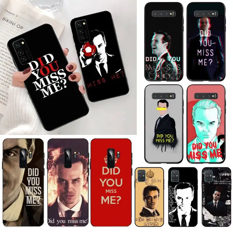 Вы не упустили меня moriarty sherlock чехол для телефона Samsung S20 plus Ultra S6 S7 edge S8 S9 S10 5G lite 2020 |