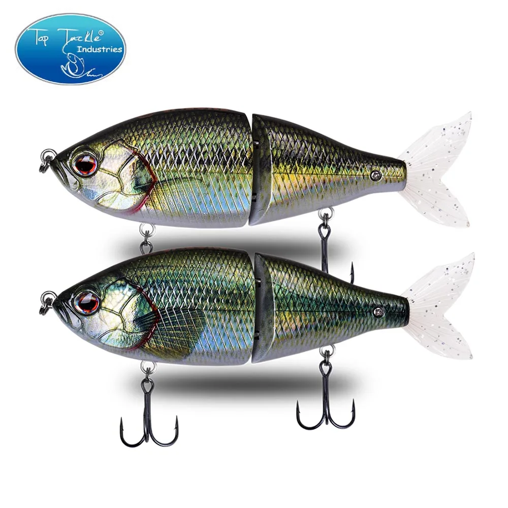 150mm 56g Hard Bait Plastic Jointed Obese Joint hunter Soft Tail Multi-jointed Fishing lure jerk bait Swimbait