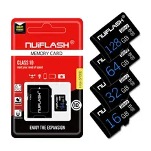 NUIFLASH 4/8/16/32/64/128 ГБ Высокое Скорость C10 данных флеш-карты памяти TF для телефона планшет Micro sd карта для смартфона, флеш-карта
