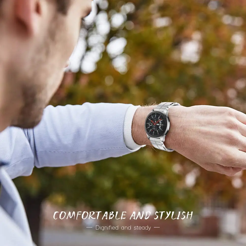 Ремешок из нержавеющей стали для Garmin Fenix 5S ремешок 20 мм ширина Металлический Браслет замена для Fenix 6 S/6 S Pro/Fenix 5S Plus