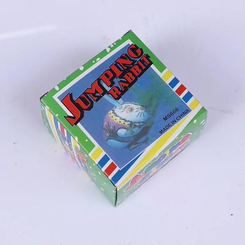 Algam кролик игра весна-обмотка прыгающая лягушка дети маленькие игрушки 80 ностальгические обмотки животных стойло