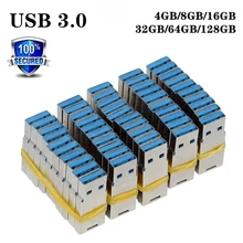 chip Factory wholesale 1/10/20/30/40/50/100 Pieces Long USB 3.0 4GB 8GB 16GB 32GB 64GB 128gb usb U disk chip pendrive flash