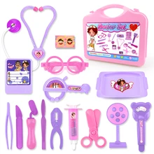 Детский Доктор Медсестры ролевой Игровой набор медицинский инструмент детский мини-симулятор обучающая игрушка развивающие ролевые игры подарок для маленькой девочки
