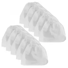 Набор для маникюра 10 шт./компл. маникюрный мешок пылесборник промышленный пылесос пылеулавливатель фильтр всасывающая машина для вакуумной чистки инструмент акриловый Фрезер для ногтей cо шлифовальными комплект