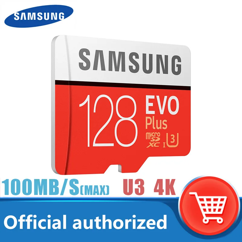 SAMSUNG EVO Plus карта памяти Micro SD класс 10 128 ГБ|micro sd memory card|sd card 128gbmemory |