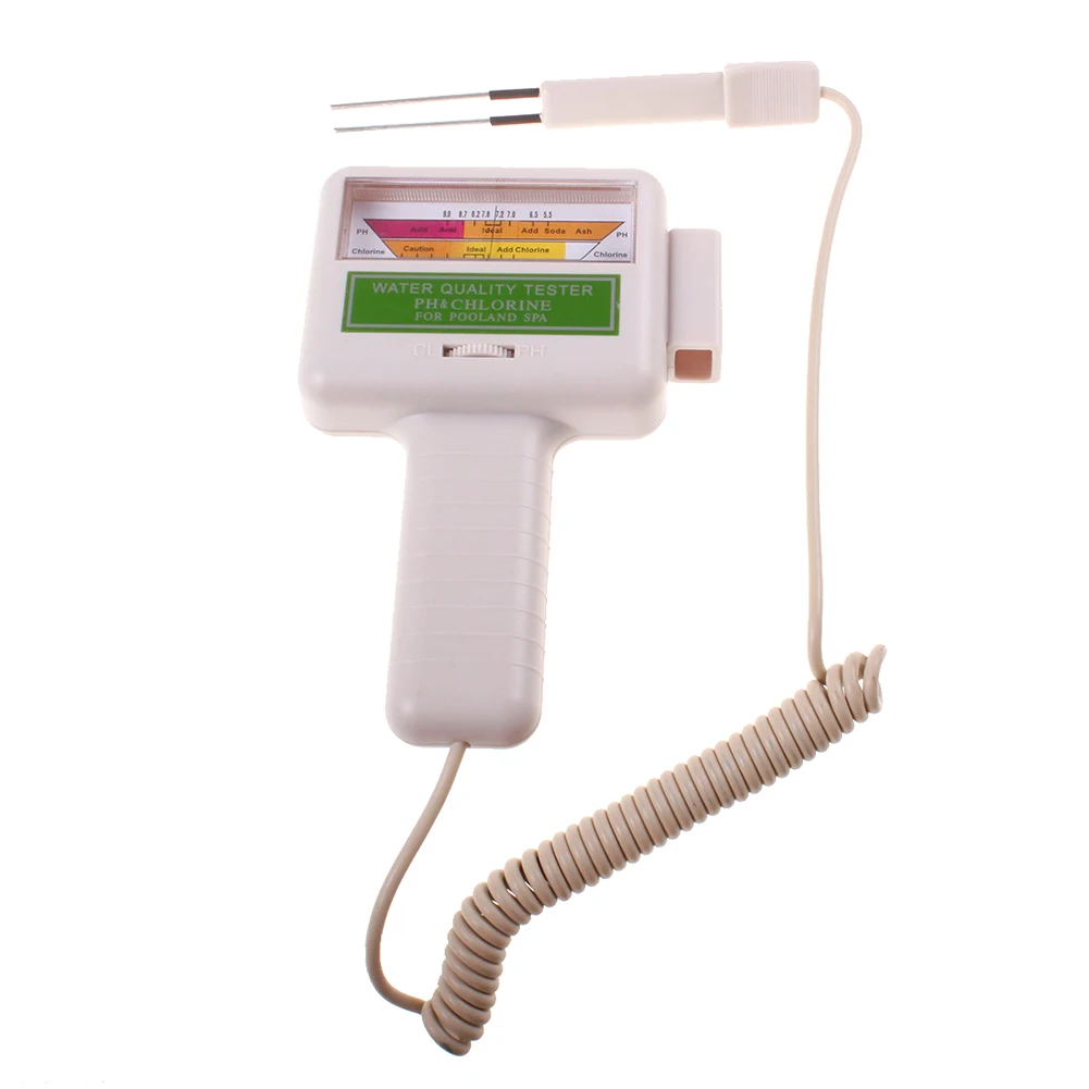 Новый тестер PH измеритель уровня хлора для бассейна спа контроля качества