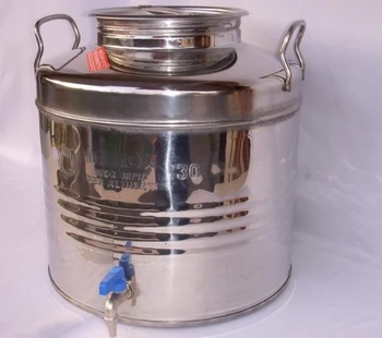 

FUSTO ALIMENTI SALDATO BASSO INOX 18/10 l 30B 4F [QUATTRO EFFE]