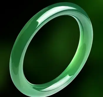 

Agate Bracelet Pure Green round ice seed jade bracelet children Jade Jade Bracelet