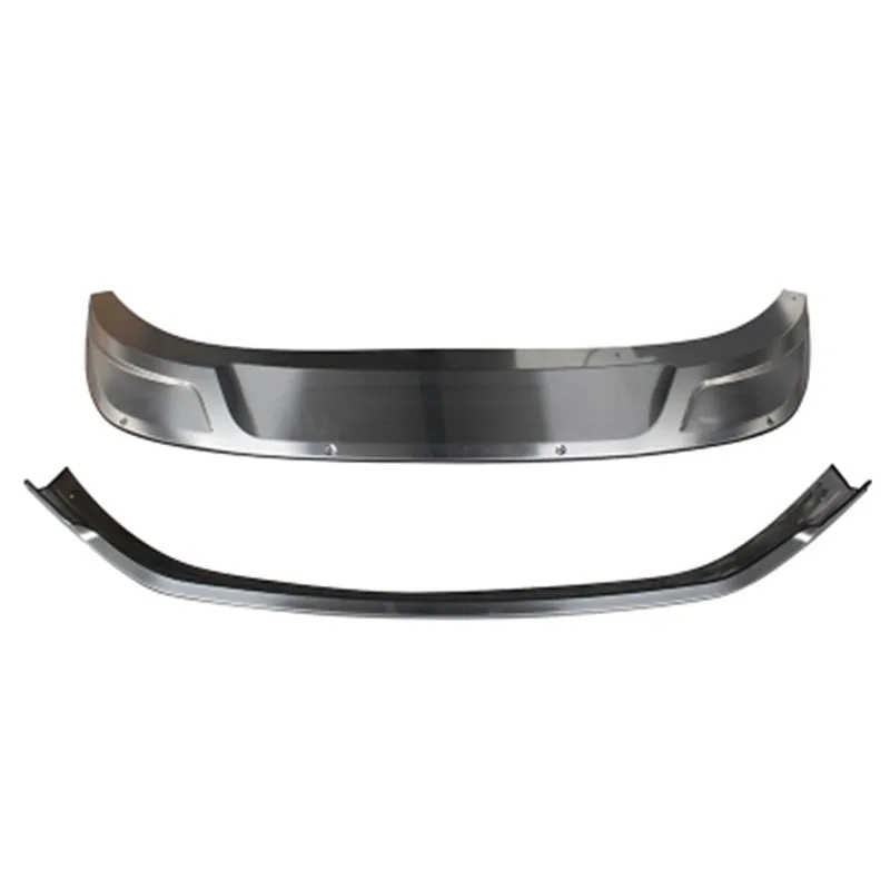

Car styling Stainless Steel Front + Rear Bumper Diffuser Protector Guard Skid Plate for SKODA KODIAQ 2017 2018 fast